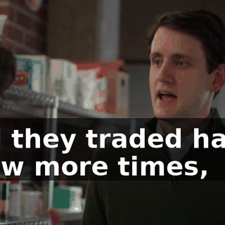 And they traded hands a few more times,