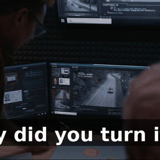 - Why did you turn it off?