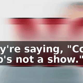They're saying, "Coffin Flop's not a show."