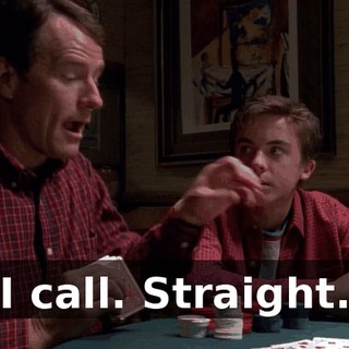I call. Straight.