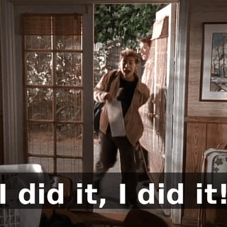 I did it, I did it!