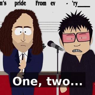 One, two...