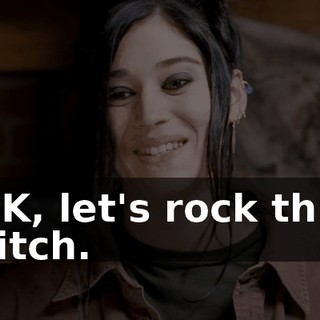 OK, let's rock this bitch.
