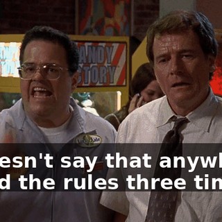 It doesn't say that anywhere. I read the rules three times.