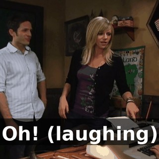 Oh! (laughing)