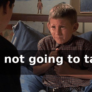 I'm not going to take it.