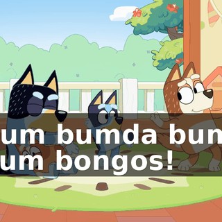 Bum bumda bum, bum bongos!