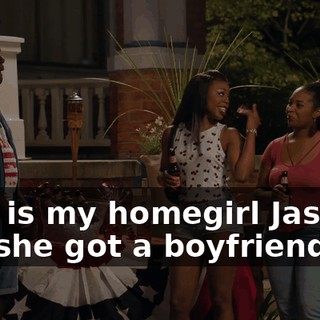 This is my homegirl Jasmin, but she got a boyfriend.
