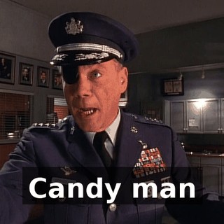 ♪ Candy man ♪