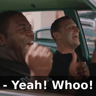 - Yeah! Whoo!