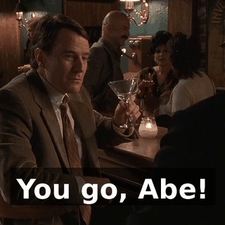 You go, Abe!
