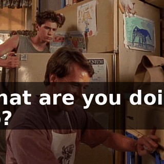 What are you doing up?
