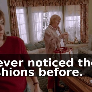 I never noticed those cushions before.