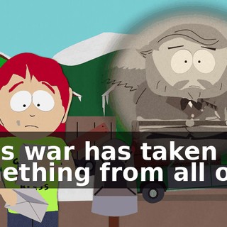 "This war has taken something from all of us