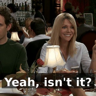 Yeah, isn't it?