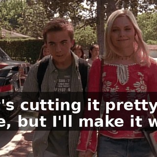 That's cutting it pretty close, but I'll make it work.