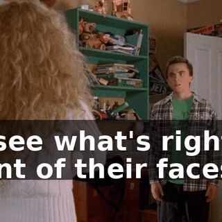 to see what's right in front of their faces.