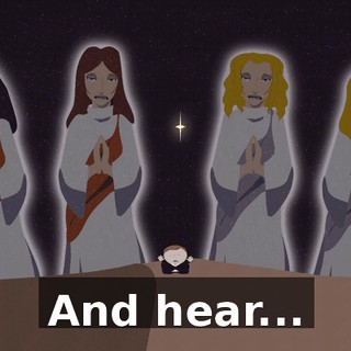 ♪ And hear... ♪