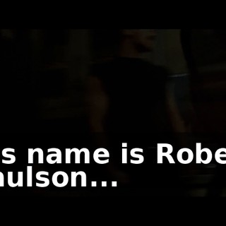 His name is Robert Paulson...