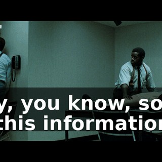 Hey, you know, some of this information