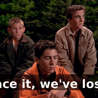 Face it, we've lost.