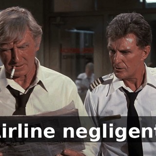 "Airline negligent."