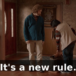 It's a new rule.
