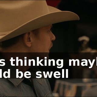 I was thinking maybe it would be swell