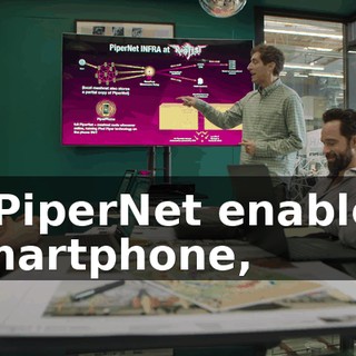 a PiperNet enabled smartphone,