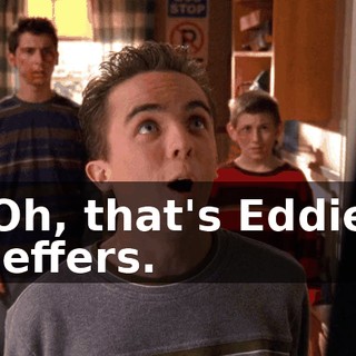 Oh, that's Eddie Jeffers.