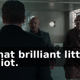 That brilliant little idiot.