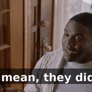 I mean, they did.