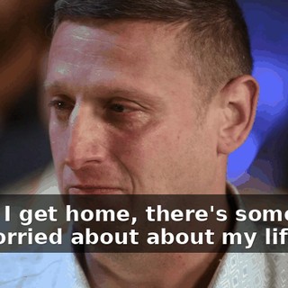 When I get home, there's something I'm worried about about my life.