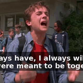 I always have, I always will. We were meant to be together.