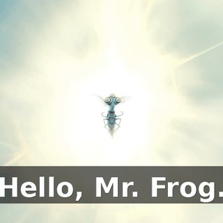 Hello, Mr. Frog.