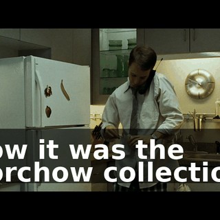 Now it was the Horchow collection.