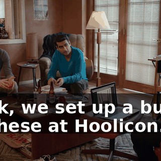 Look, we set up a bunch of these at Hoolicon.