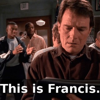 This is Francis.