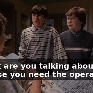 What are you talking about? Of course you need the operation!