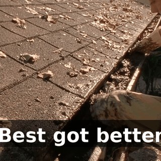 ♪ Best got better ♪