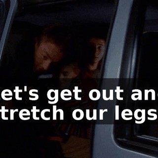 Let's get out and stretch our legs.