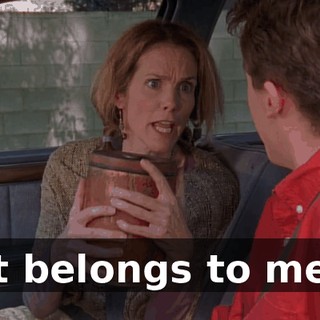 It belongs to me.