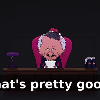 That's pretty good!