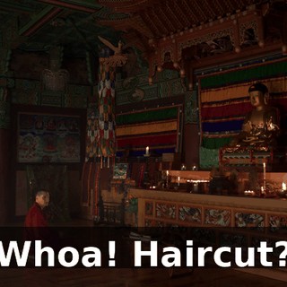 Whoa! Haircut?