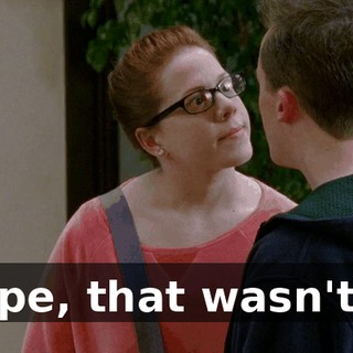 Nope, that wasn't it.