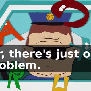 Sir, there's just one problem.