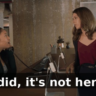 I did, it's not hers.