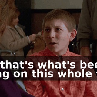 but that's what's been going on this whole trip.