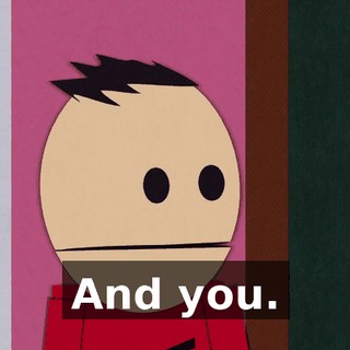 And you.