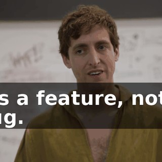 It's a feature, not a bug.
